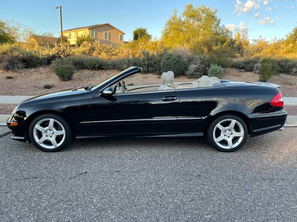 2009 MERCEDES-BENZ CLK 350 AMG CONVERTIBLE ONLY 82K MILES - cars for sale in Phoenix, AZ – photo 2