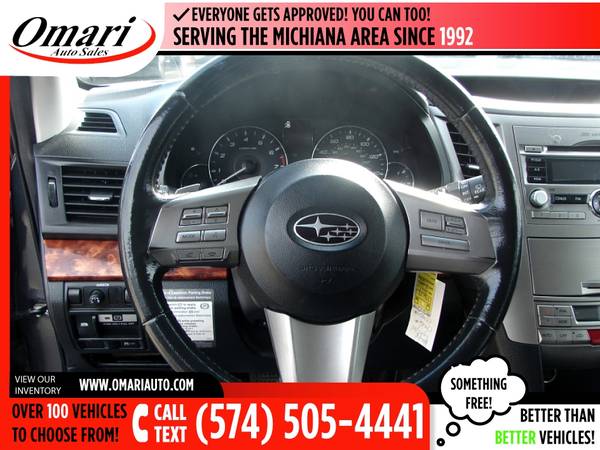 2011 Subaru Outback Wgn H4 H 4 H-4 Auto 2 5i 2 5 i 2 5-i Limited for sale in South Bend, IN – photo 12