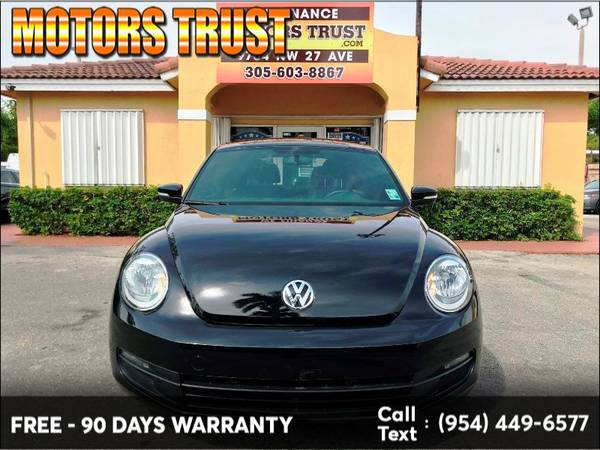 2012 Volkswagen Beetle 2dr Cpe Man 2.5L 90 Days Car Warranty for sale in Miami, FL – photo 9