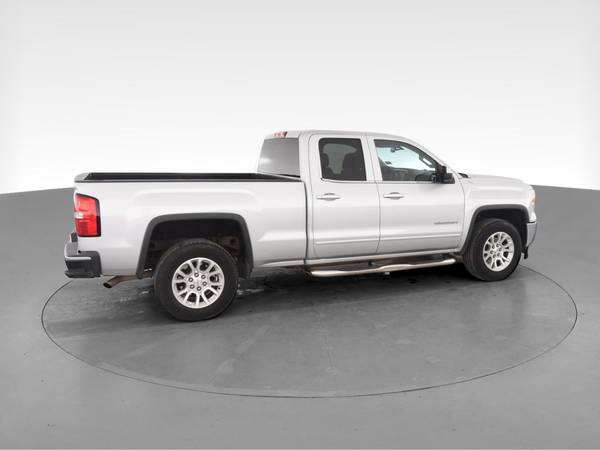 2014 GMC Sierra 1500 Double Cab SLE Pickup 4D 6 1/2 ft pickup Silver... for sale in Arlington, District Of Columbia – photo 12