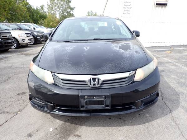 2012 Black HONDA CIVIC EX-L - - by dealer - vehicle for sale in Bloomfield, NY – photo 5