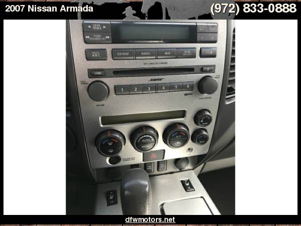 2007 Nissan Armada SE 2WD FFV for sale in Lewisville, TX – photo 18