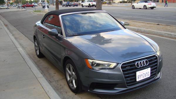 2015 Audi A3 Premium 2dr cabriiolet - 54000 miles for sale in North Hollywood, CA