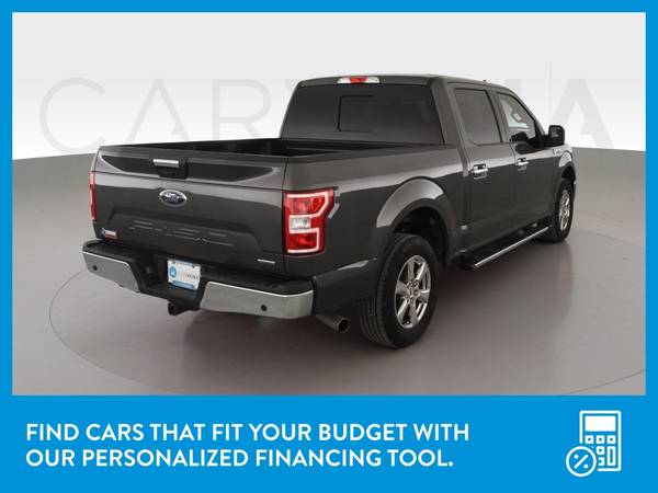 2018 Ford F150 SuperCrew Cab XLT Pickup 4D 5 1/2 ft pickup Gray for sale in Little Rock, AR – photo 8