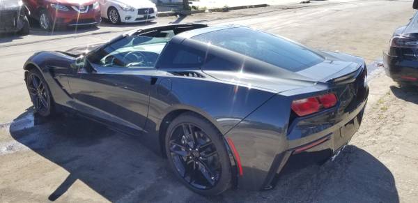 2019 CHEVROLET CORVETTE 84K MILES 6 SPEED GRAY WITH BLACK LEATHER for sale in Island Park, NY – photo 3