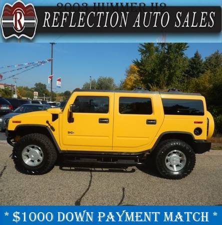 2003 HUMMER H2 - Finance Here! Low Rates Available! - cars & trucks... for sale in Oakdale, MN