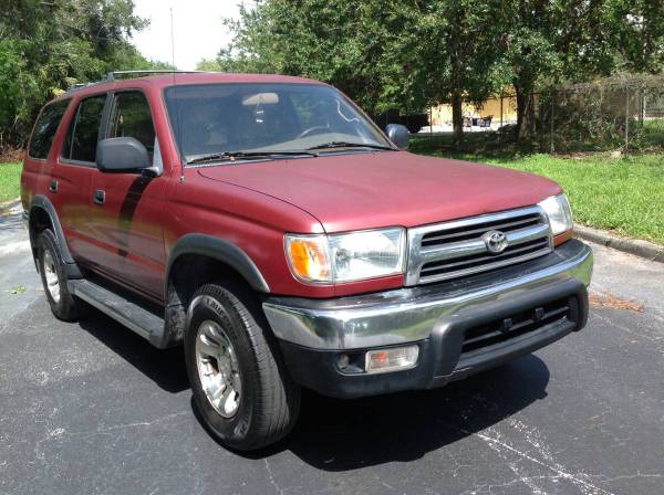 2000 TOYOTA 4RUNNER MANUAL TRANSMISSION 2WD 4 CYLINDERS TRUCK for sale in Orlando, FL – photo 2