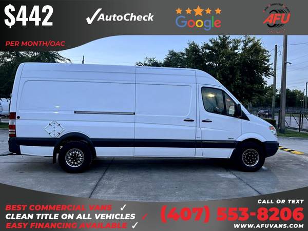 442/mo - 2011 Mercedes-Benz Sprinter 2500 Cargo Extended w170 w 170 for sale in Kissimmee, FL – photo 7