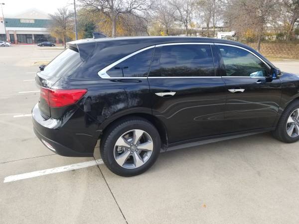 2016 Black ACURA MDX. Very Clean. Only 6500 Miles. for sale in Grand Prairie, TX – photo 5