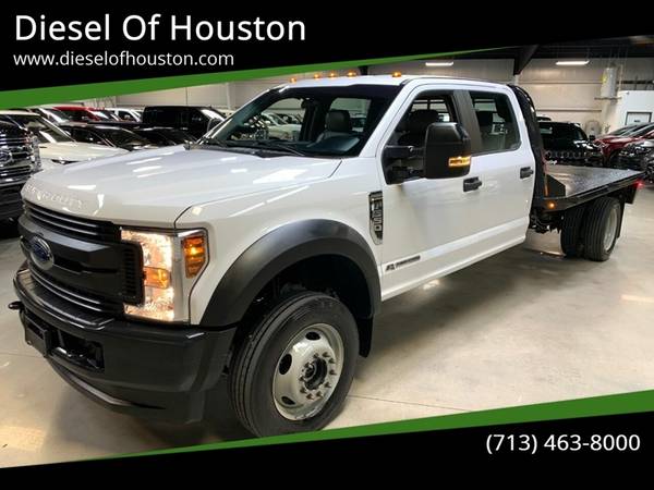 2019 Ford F-550 F550 F 550 4X4 Chassis 6.7L Powerstroke Diesel Flat... for sale in Houston, TX