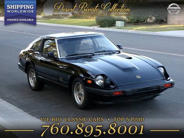 1982 Nissan Datsun 280zx Turbo 1 OWNER w window sticker Coupe that's... for sale in Palm Desert, NY – photo 3