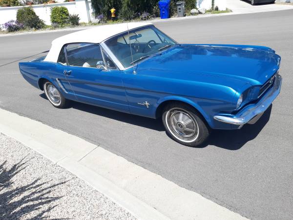 1964 1/2 (1964.5) Ford Mustang Convertible - cars & trucks - by... for sale in Oceanside, CA