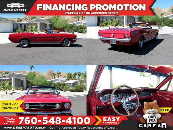 1966 Ford *Mustang* *GT* *289* for sale in Palm Desert , CA – photo 3