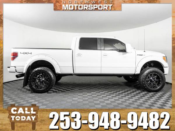 *LEATHER* Lifted 2014 *Ford F-150* XLT 4x4 for sale in PUYALLUP, WA – photo 2