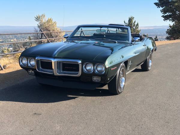 69 pontiac firebird convertible 4 speed for sale in Portland, OR
