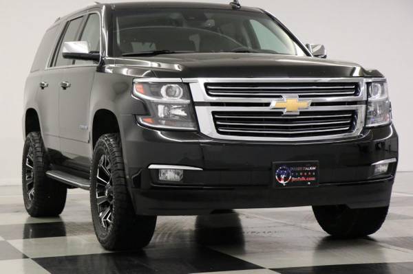 *LIFTED Black TAHOE 4WD w LEATHER* 2018 Chevy *GPS NAV & CAMERA* for sale in Clinton, KS – photo 17