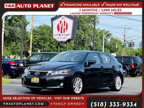 340/mo - 2013 Lexus CT 200h 200 h 200-h BaseHatchback - cars & for sale in Rensselaer, NY