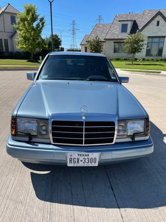 Super nice 1986 Mercedes 300e w124 low miles - - by for sale in Fort Worth, TX