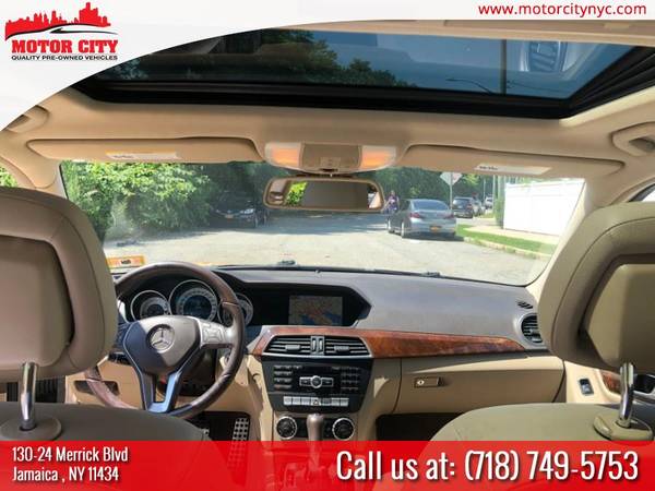 CERTIFIED 2013 MERCEDES-BENZ C300 SPORT ! AWD! FULLY LOADED! WARRANTY! for sale in Jamaica, NY – photo 17