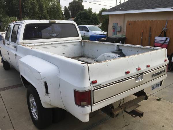1988 Chevy 1 ton Silverado 3x3 - cars & trucks - by owner - vehicle... for sale in North Hollywood, CA – photo 2