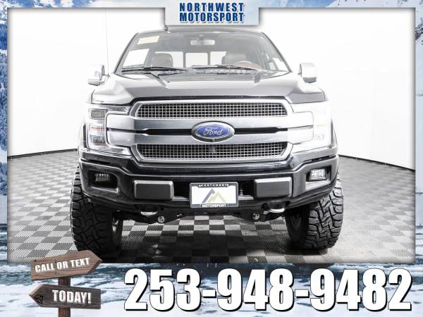 Lifted 2018 *Ford F-150* Platinum FX4 4x4 - cars & trucks - by... for sale in PUYALLUP, WA – photo 9