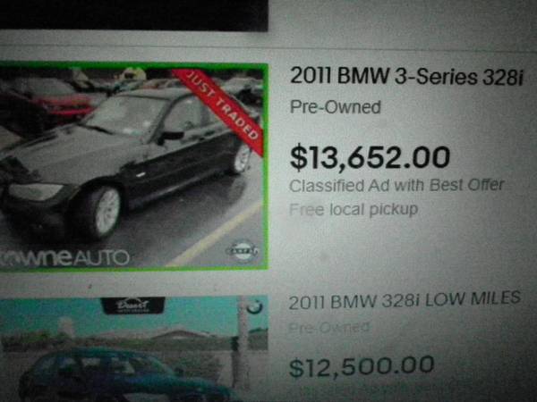 2o11 BMW awd ! 328i X sport coupe LOW miles! cheap! for sale in Northfield Falls, VT – photo 22