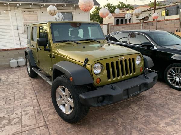 2007 JEEP WRANGLER JKU 2 W/D CLEAN TITLE RESCUE GREEN ALL OEM for sale in Burbank, CA – photo 7