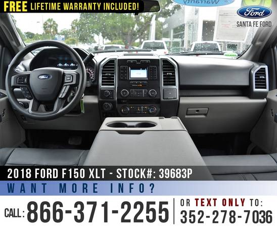 2018 Ford F150 XLT 4WD *** Leather Seats, Lift Kit, Tinted WIndows *** for sale in Alachua, AL – photo 15