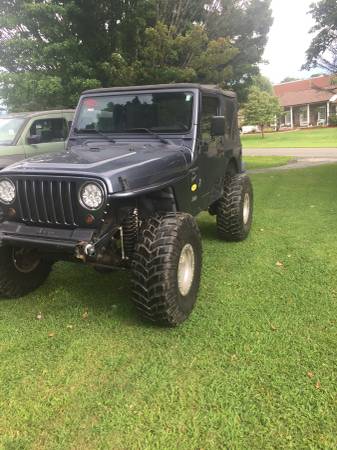01 Jeep Wrangler TJ - Lifted on 37's for sale in Sparta , NC – photo 5