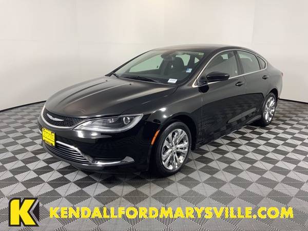 2016 Chrysler 200 Black Unbelievable Value! - - by for sale in North Lakewood, WA