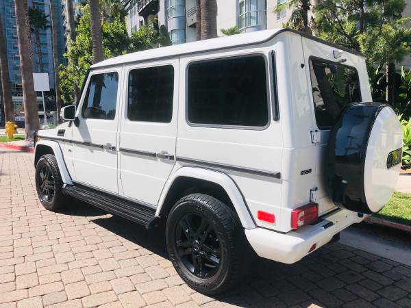 2013 Mercedes Benz G550 - Rare 1 Owner White on Black Designo Package! for sale in Studio City, CA – photo 7