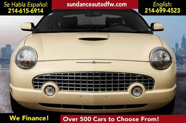 2002 Ford Thunderbird W/Hardtop Premium -Guaranteed Approval! for sale in Addison, TX – photo 2