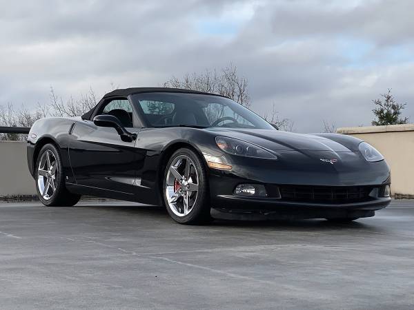 2006 Corvette 3LT Convertible - 53, 000 miles, 6 speed, clean Carfax for sale in Portland, OR – photo 8