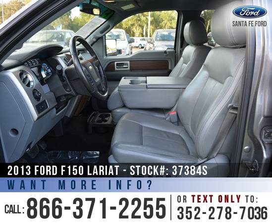 2013 FORD F150 *** Bluetooth, SYNC, Leather, Ford F-150 Truck * for sale in Alachua, FL – photo 13