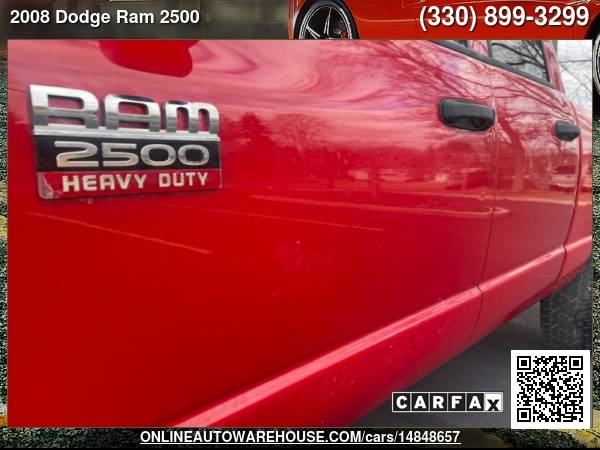 2008 Dodge Ram 2500 4X4 CUMMINS 6 7 DIESEL QUAD CAB SHORT BED 221K for sale in Akron, WV – photo 4