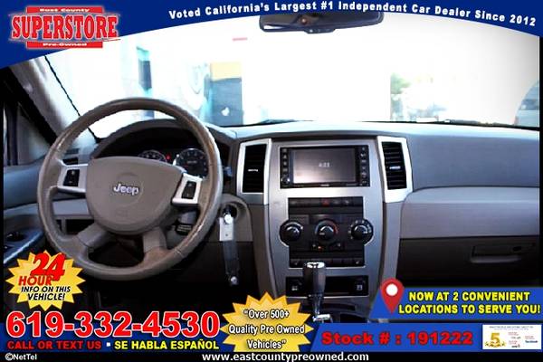 2009 JEEP GRAND CHEROKEE LAREDO SUV -EZ FINANCING-LOW DOWN! for sale in El Cajon, CA – photo 10