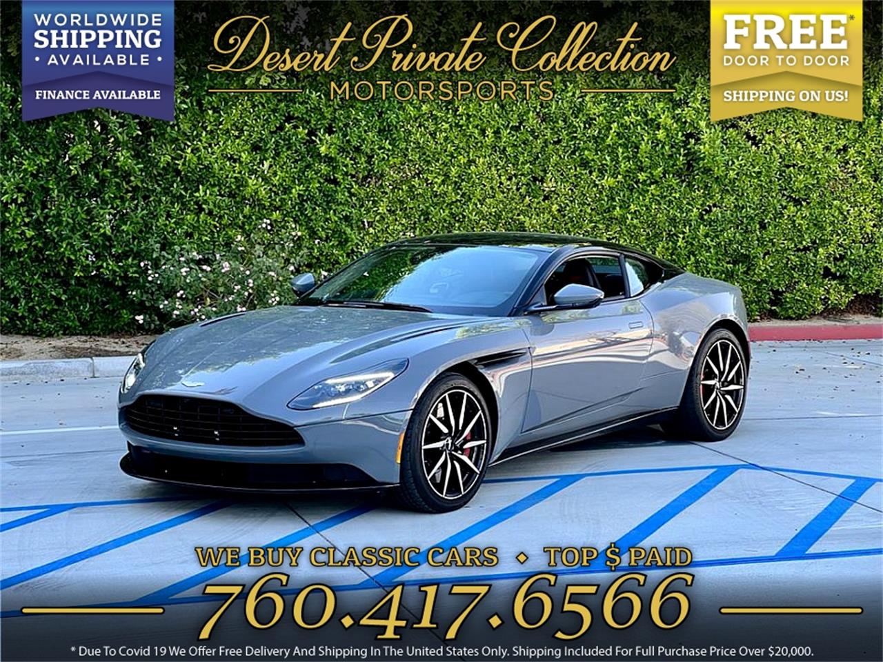 2020 Aston Martin DB11 for sale in Palm Desert , CA