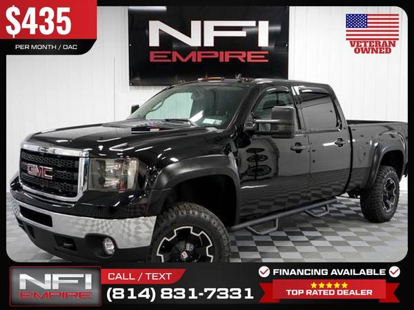 2012 GMC Sierra 2500 HD Crew Cab SLE Pickup 4D 4 D 4-D 6 12 ft for sale in North East, PA