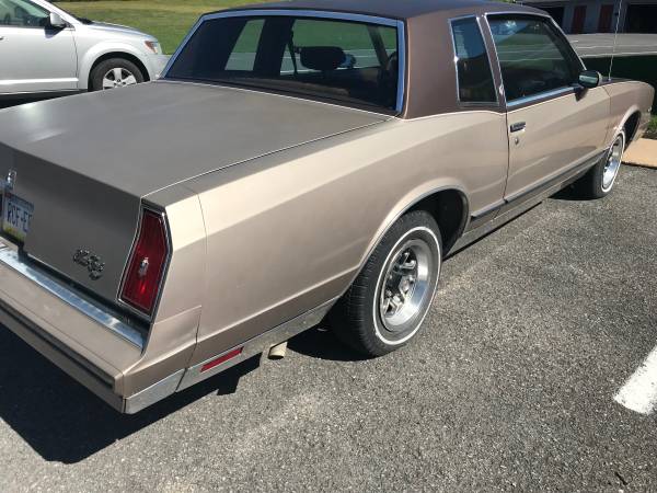 1984 Chevrolet Monte Carlo V6 for sale in Mifflintown, PA – photo 3