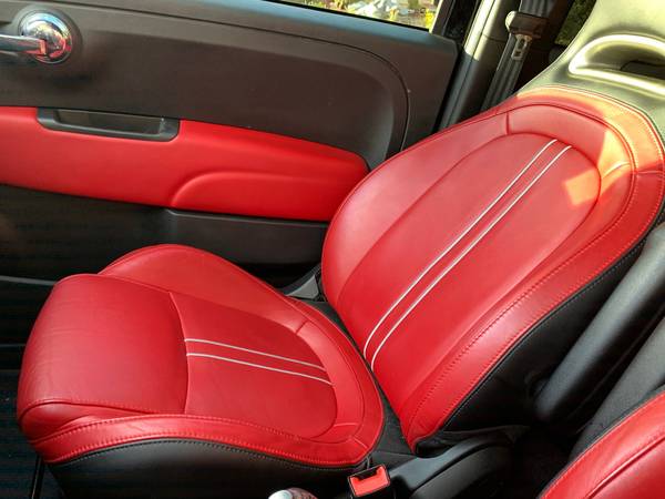 2014 Fiat 500 Abarth / Black and Red - cars & trucks - by owner -... for sale in Aptos, CA – photo 8