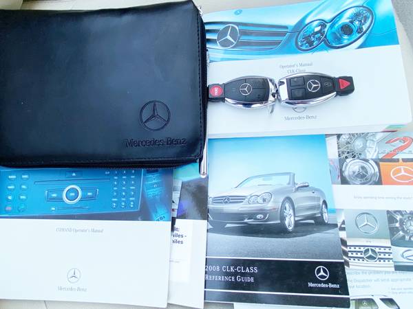 2008 Mercedes CLK350 Cabriolet | 1 OWNER | Navi | Harman | 2 Keys+Book for sale in Van Nuys, CA – photo 11