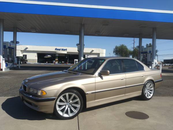 2001 BMW 740i E38 like new Ultra low miles 1 OWNER Clean Title $6980... for sale in Tempe, AZ – photo 2