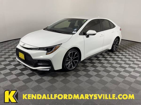 2020 Toyota Corolla White SEE IT TODAY! - - by dealer for sale in North Lakewood, WA