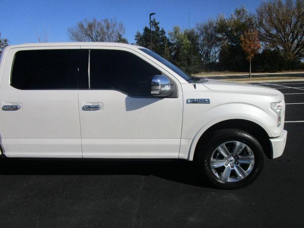 2015 Ford F-150 F150 F 150 Platinum 4x4 4dr SuperCrew 5 5 ft SB for sale in Norman, KS – photo 2