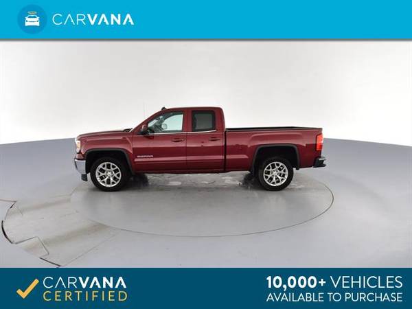 2014 GMC Sierra 1500 Double Cab SLE Pickup 4D 6 1/2 ft pickup Dk. Red for sale in Greensboro, NC – photo 7