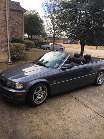 BMW 330CI Convertible black leather for sale in McKinney, TX