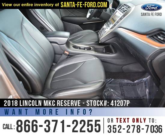 2018 Lincoln MKC Reserve Sunroof - Leather Seats - SYNC for sale in Alachua, GA – photo 20