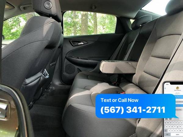 2016 Chevrolet Chevy Malibu 4d Sedan LT w/1LT DC LOW PRICES WHY PAY... for sale in Northwood, OH – photo 8