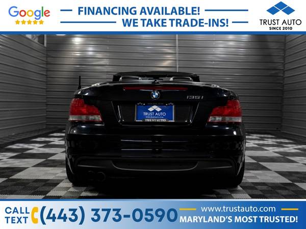 2011 BMW 1 Series 135i Soft-Top Convertible wPremium Pkg - cars & for sale in Sykesville, MD – photo 6
