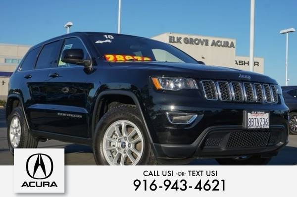 *2018* *Jeep* *Grand Cherokee* *Laredo* for sale in Elk Grove, CA